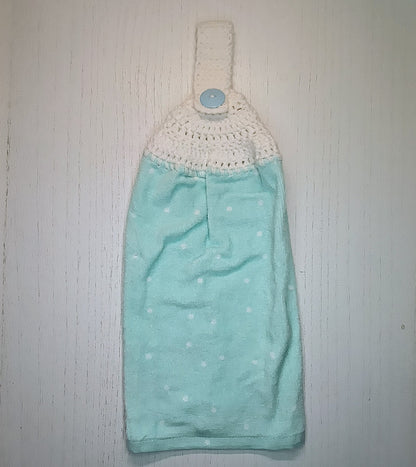 Crochet Top Penguin Kitchen Towel Set